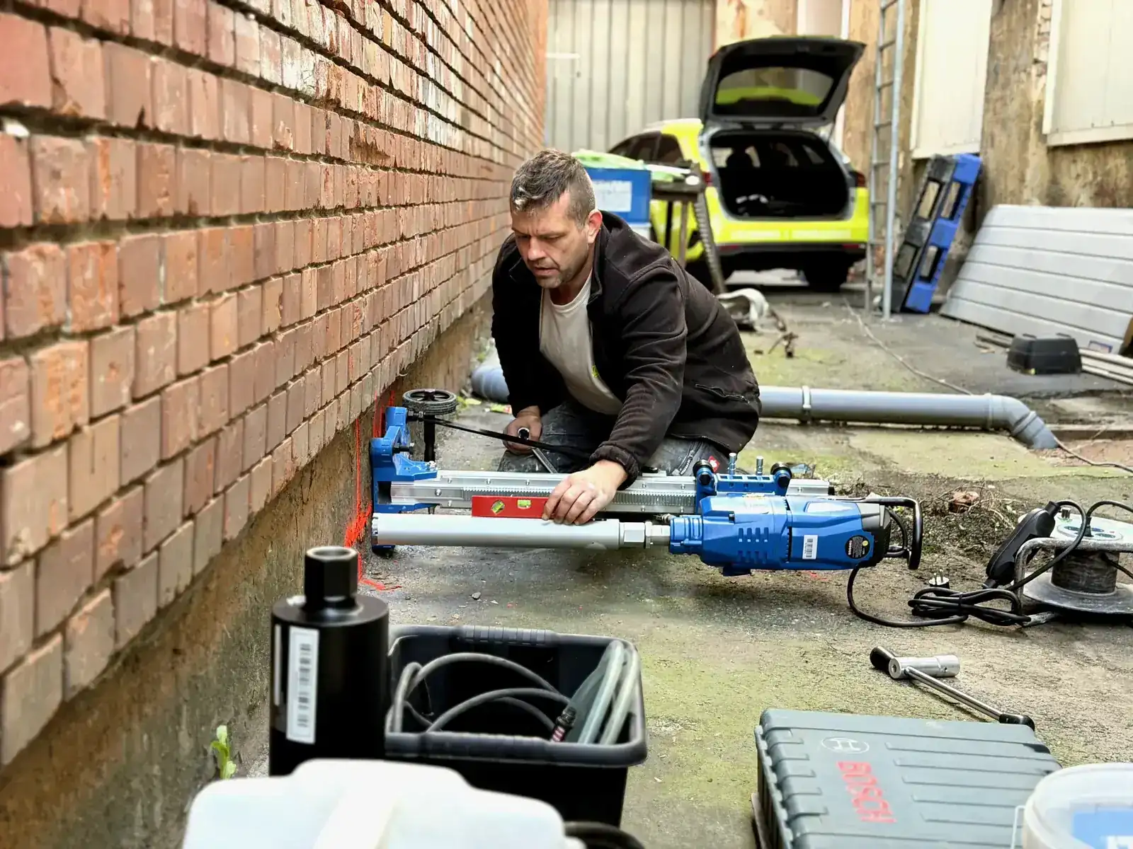 Betonfúrás (magfúrás)